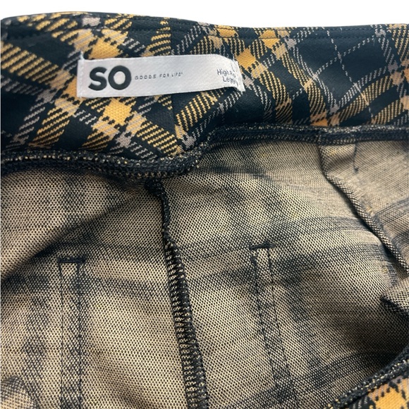 SO large high-rise plaid legging - Picture 4 of 5